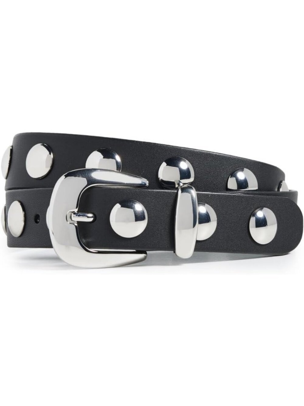 Stylish Studded Western Leather Belt - Trendy Accessory for Any Outfit